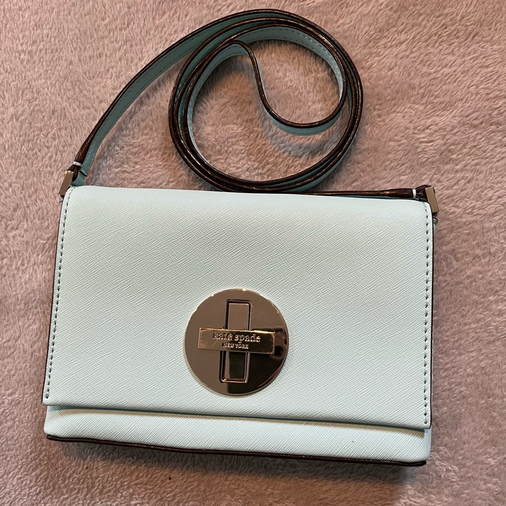 Kate Spade blue Crossbody